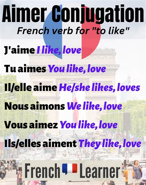 elle aimer|aimer in french.